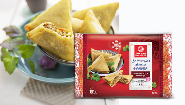SAMOUSSAS 20PCS 1.1 KG - HOA NAM (FARCES AUX CHOIX) Exostar Paris
