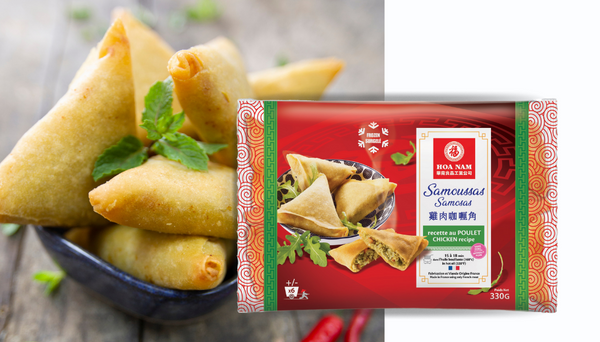 SAMOUSSAS 20PCS 1.1 KG - HOA NAM (FARCES AUX CHOIX) Exostar Paris