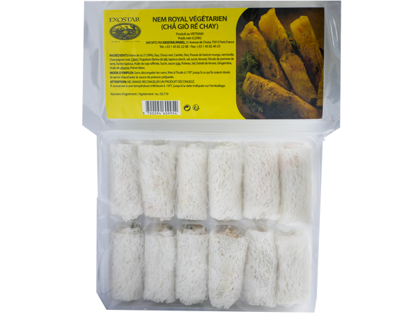 NEM ROYAL VÉGÉTARIEN 250GR Origine: Vietnam