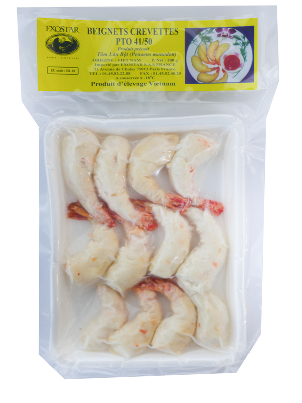 BEIGNETS CREVETTES PTO 200GR Origine: Vietnam