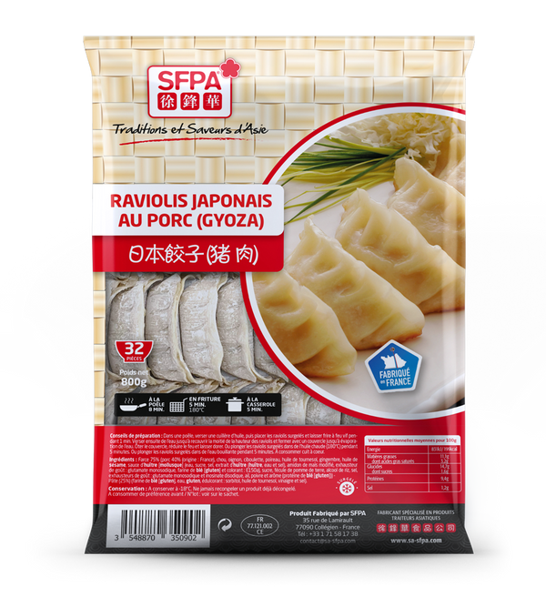 GYOZA SFPA 32 PCS 800G Exostar Paris