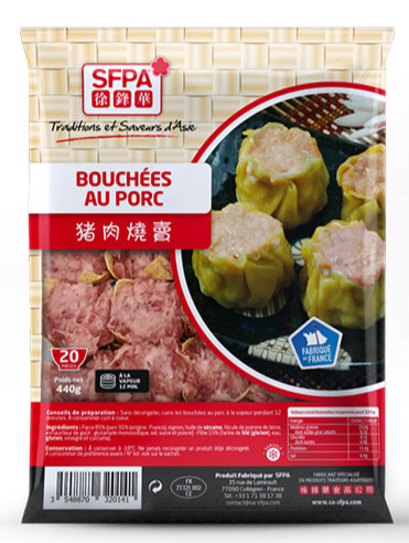 BOUCHÉES AU PORC SFPA Exostar Paris
