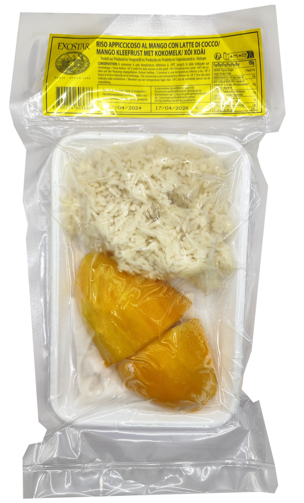 RIZ GLUANT À LA MANGUE ET AU LAIT DE COCO 250G Origine: Vietnam