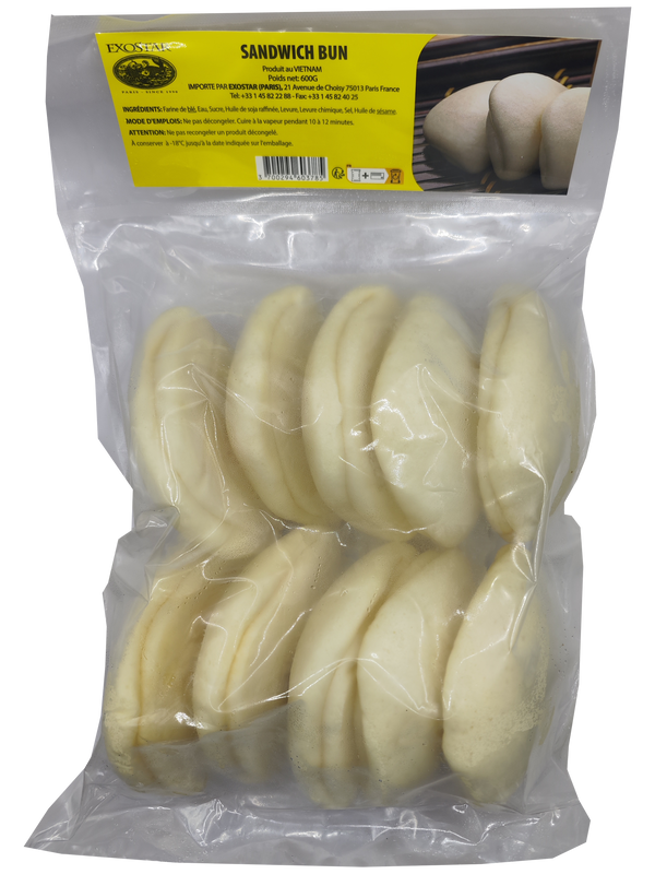 BRIOCHES POUR SANDWICH GUA BAO 600G