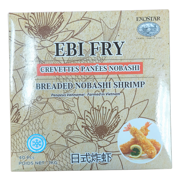 CREVETTE PANÉE NOBASHI (EBI FRY) Origine: Vietnam