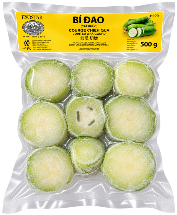 COURGE CHIEH QUA – Bí Đao cắt khúc 500 G Exostar Paris