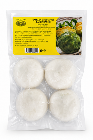 GÂTEAU DE RIZ À LA CIBOULETTE "BÁNH HẸ"320GR Origine: Vietnam