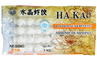 RAVIOLIS AUX CREVETTES (HA CAO) 1KG Origine: Vietnam