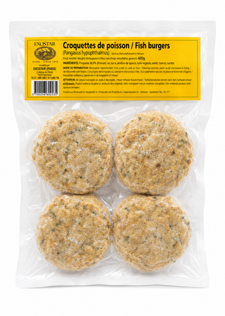 CROQUETTES DE POISSON 400G Origine: Vietnam