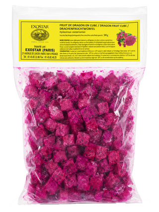 FRUIT DU DRAGON EN CUBE 500GR Origine: Vietnam