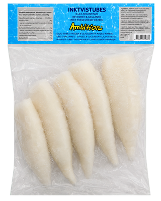 TUBE D'ENCORNET U5 1KG (700GR NET) Exostar Paris