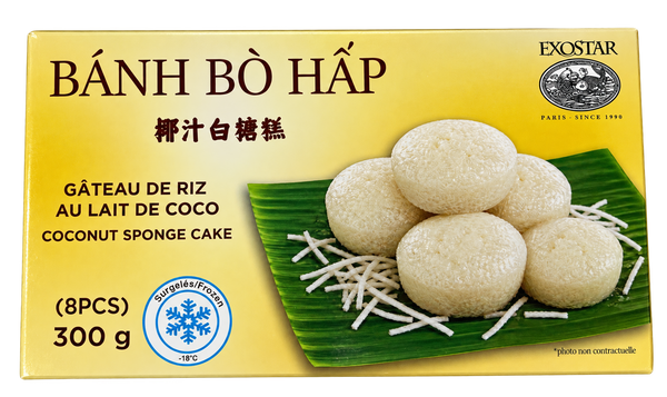 GÂTEAU DE RIZ AU LAIT DE COCO-Bánh Bò Hấp EXOSTAR 300 g Exostar Paris