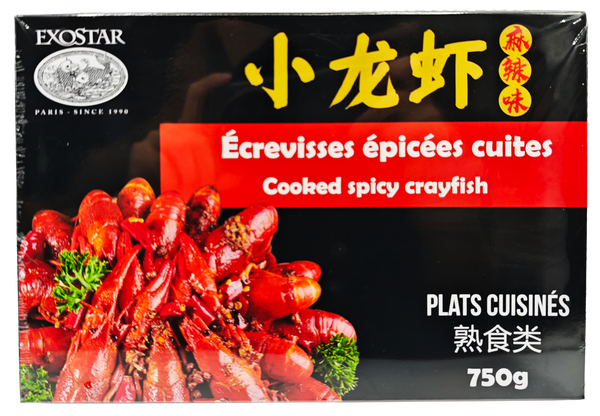 ÉCREVISSES CUITES AVEC SAUCE 750G - SAVEUR AU CHOIX Exostar Paris