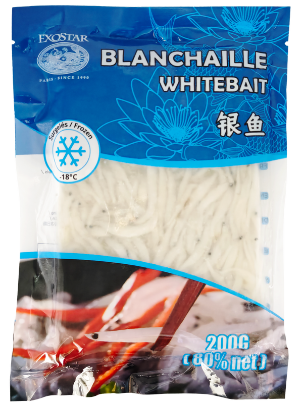 BLANCHAILLE/SILVERFISH 200G (80% NET) Origine: Chine