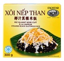 RIZ GLUANT NOIR CUIT A LA VAVEUR - XÔI NẾP THAN 300G Origine: Vietnam