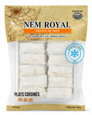 NEM ROYAL FRUITS DE MER 250GR Origine: Vietnam