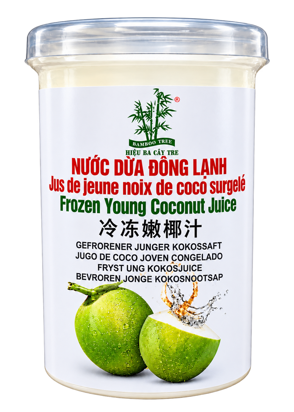 Jus de jeune noix de coco surgelé – Bamboo Tree – 264 g Origine: Vietnam