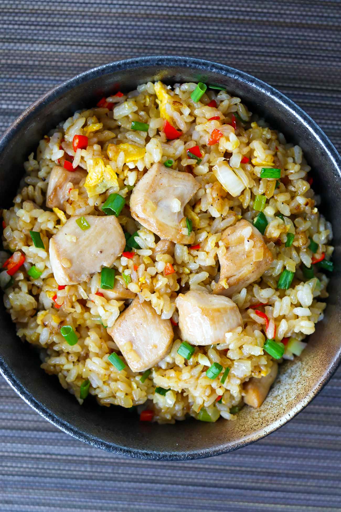 RIZ SAUTÉ AU POULET 450G BIBIGO | Exostar Paris