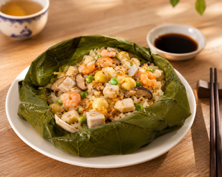 RIZ GLUANT AUX DIFFERENTS TRÉSORS (BÁNH NẾP LÁ SEN) 200GR Exostar Paris