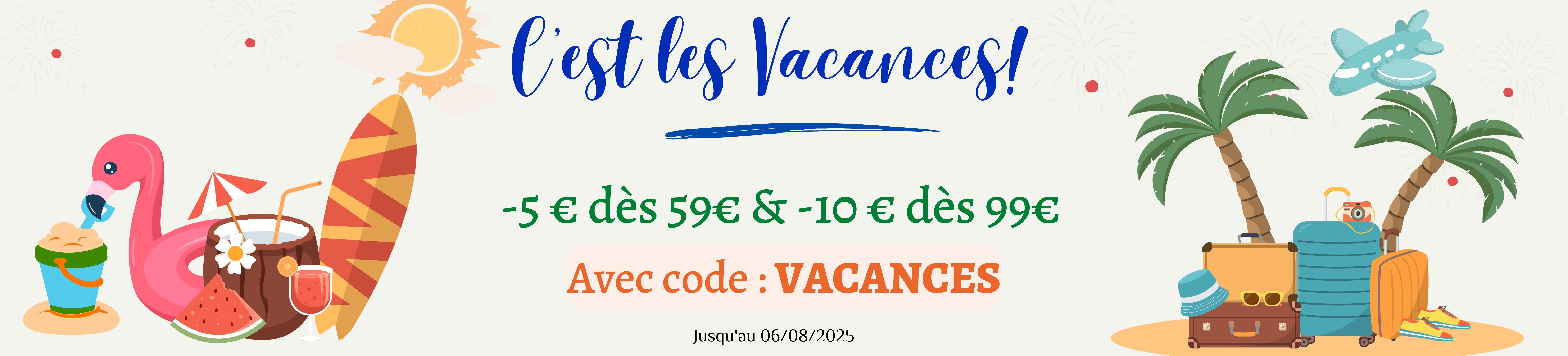 Vacances 2025 pc
