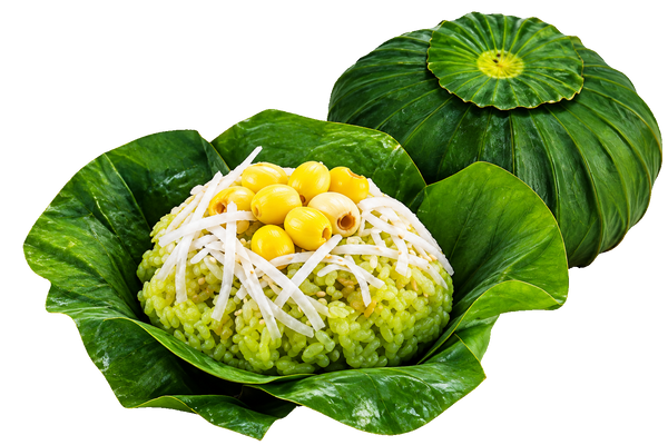 RIZ GLUANT VERT AUX GRAINES DE LOTUS-Xôi Cốm Hạt Sen EXOSTAR 300 G Exostar Paris