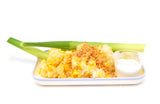 Scaling rice at 200gr corn